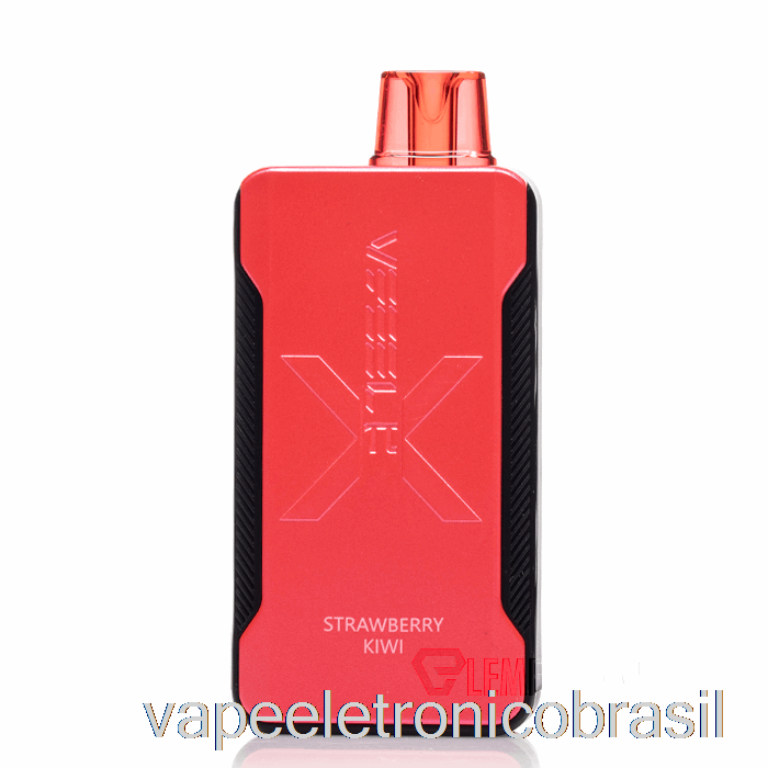 Vape Eletrônico Vfeel Pi 20000 Descartável Morango Kiwi